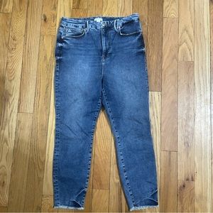 Good American high waisted jeans